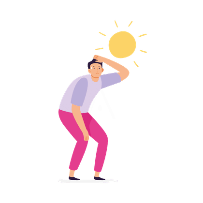 Hitzeschlag, Sonnenstich